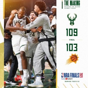 字母致命封盖 米豆轰40分！雄鹿又要复刻抢七剧本？